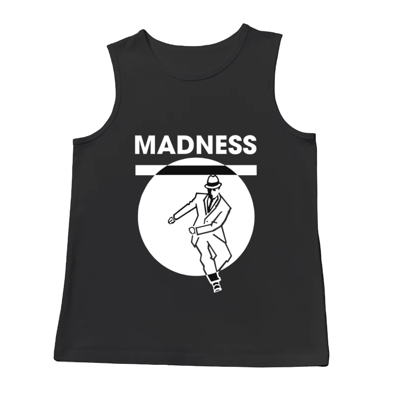 Ska Dance Madness Silhouette Logo Male Tank Top