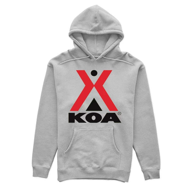 KOA (Kampgrounds of America) Official Logo Design Female Pullover Hoodie