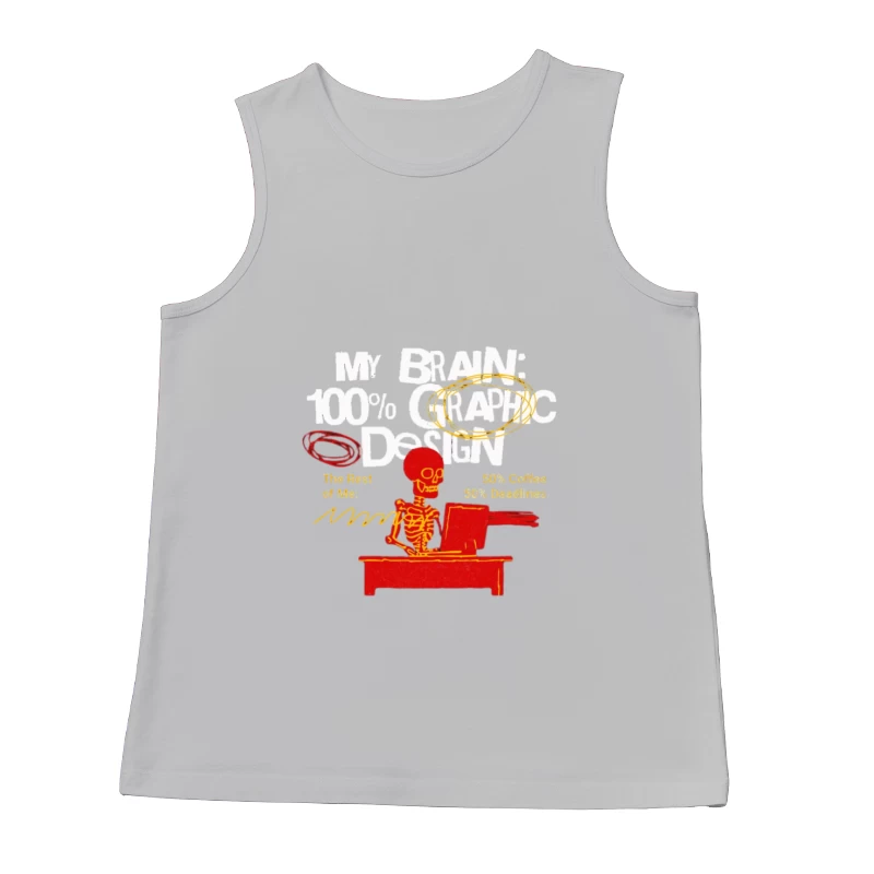 Kreativer Grafikdesign-Flow Herren Tanktops