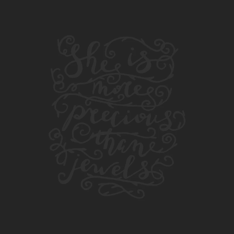 Citation Inspirante en Calligraphie Femme Sweat-shirt à enfiler
