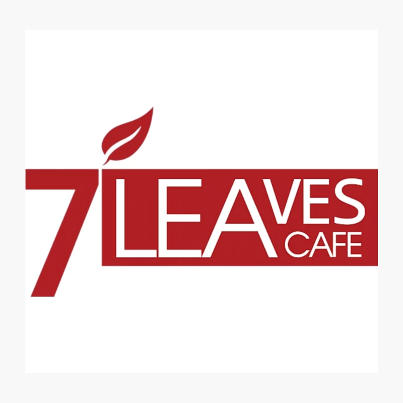 7 Leaves Cafe Restaurant Throw Pillow