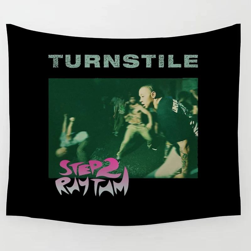 Turnstile - Step 2 Rhythm Album Cover Tapestry