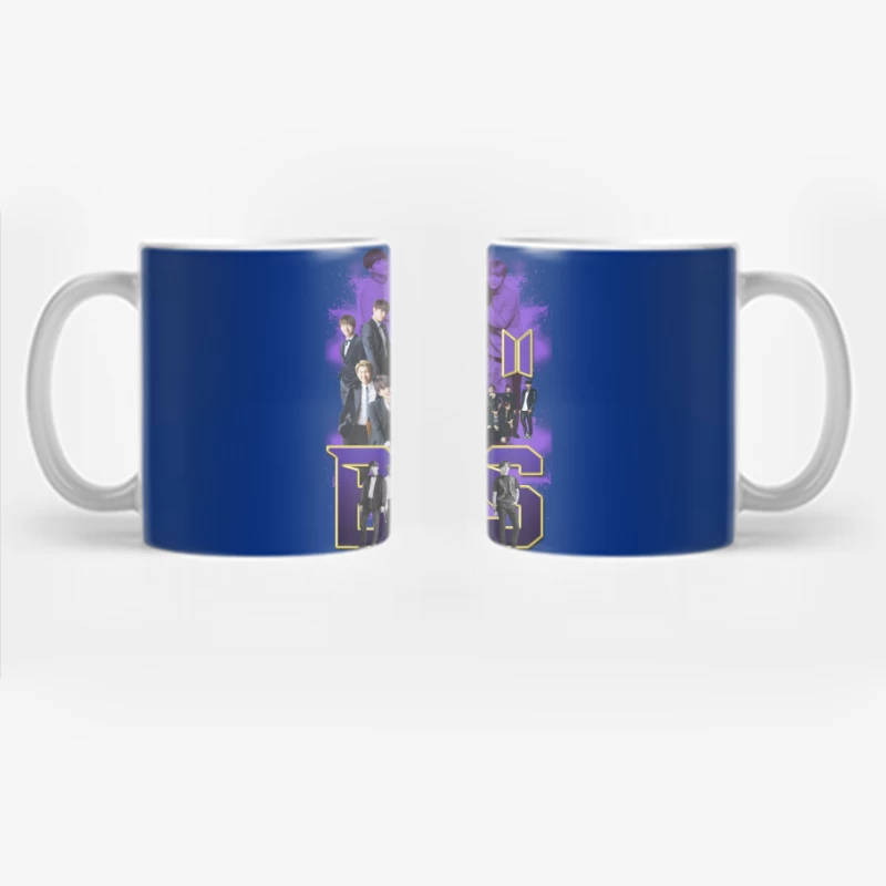 BTS Music Group Collage Coffee Mug