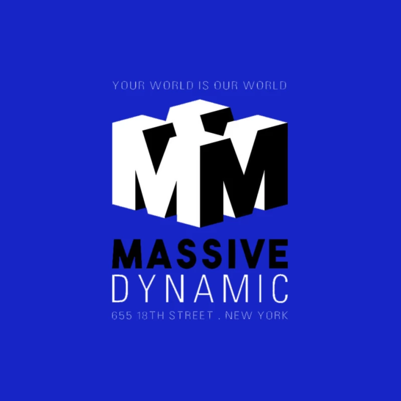 Fringe Massive Dynamic Logo Pin