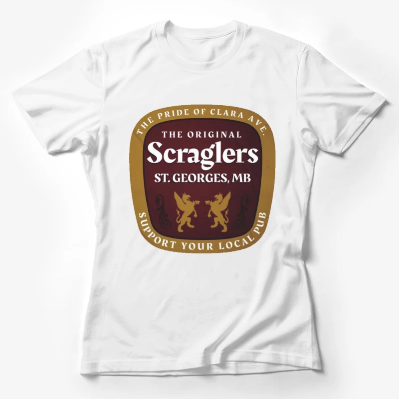 Scraglers Public House Female T-Shirt
