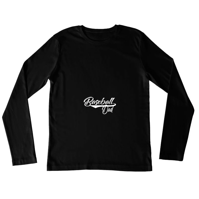 Conception de Père de Baseball Femme Manches Longues T-Shirt