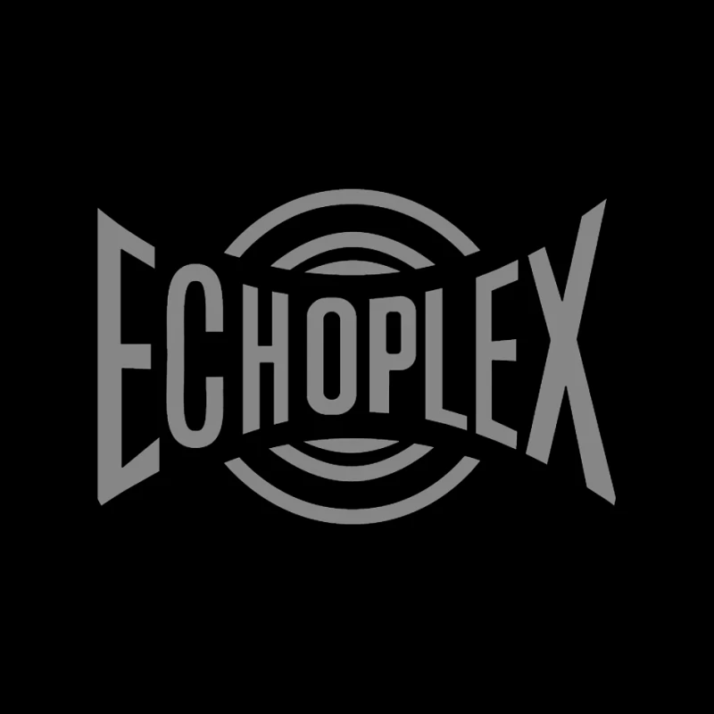 Echoplex Vintage Audio Brand Logo Design Pin