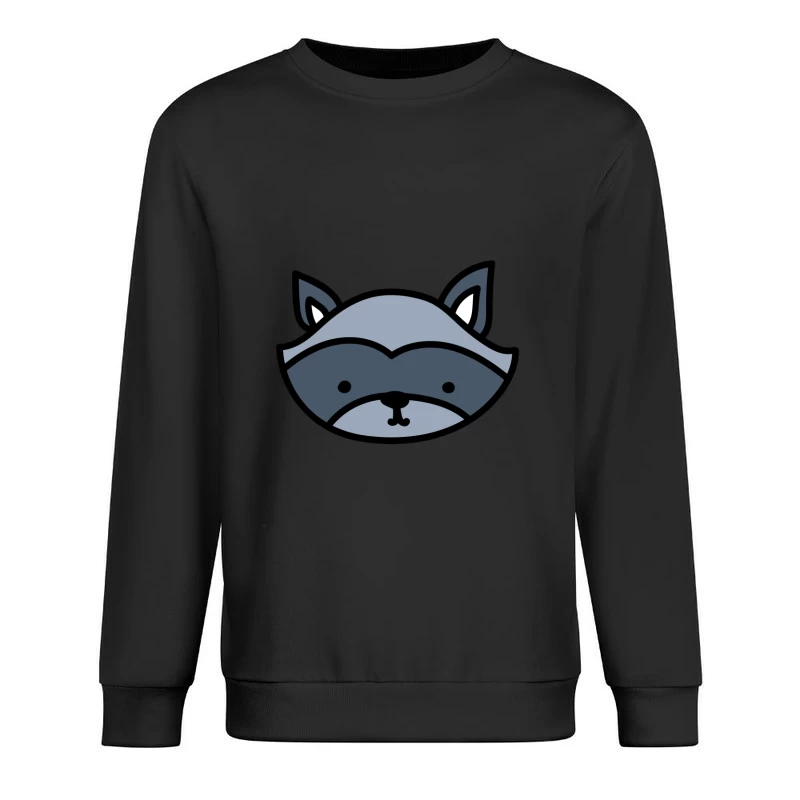 Illustration de Raton Laveur Minimaliste Homme Sweat-shirt à enfiler