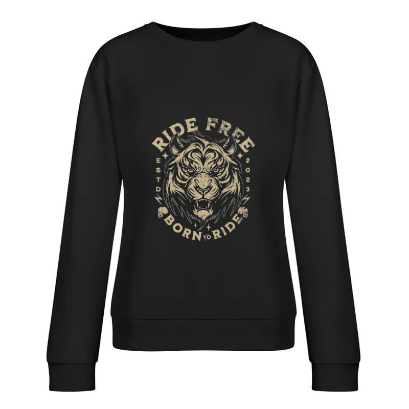 Design Libre à Rouler Femme Sweat-shirt à enfiler