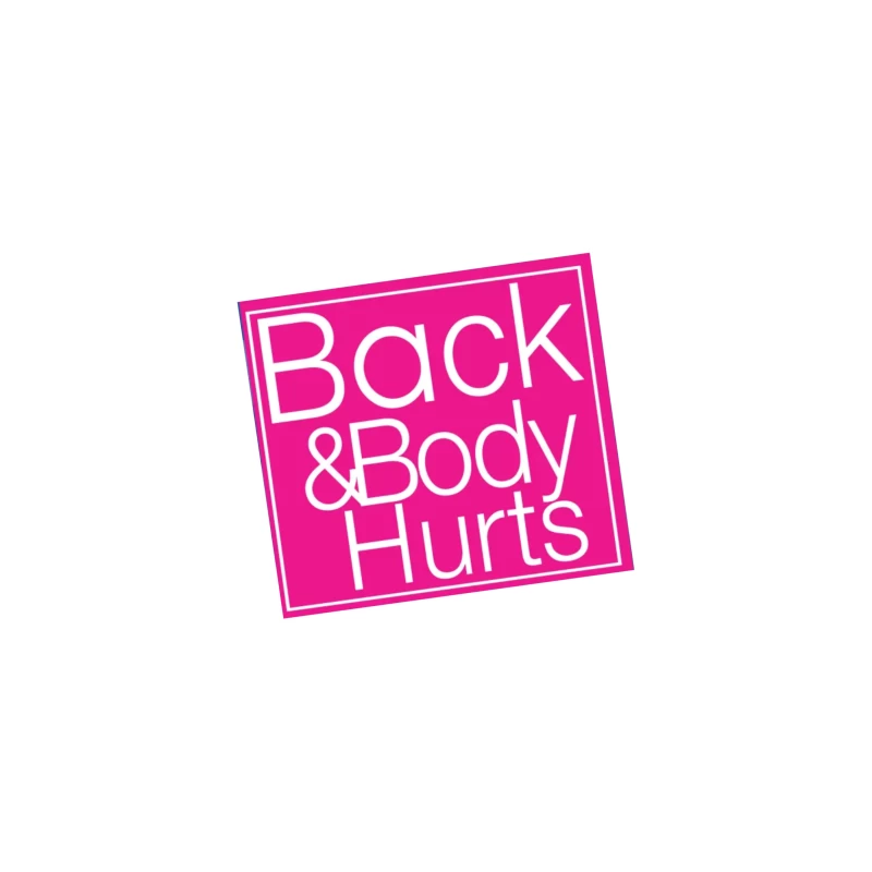 Back & Body Hurts Travel Mug
