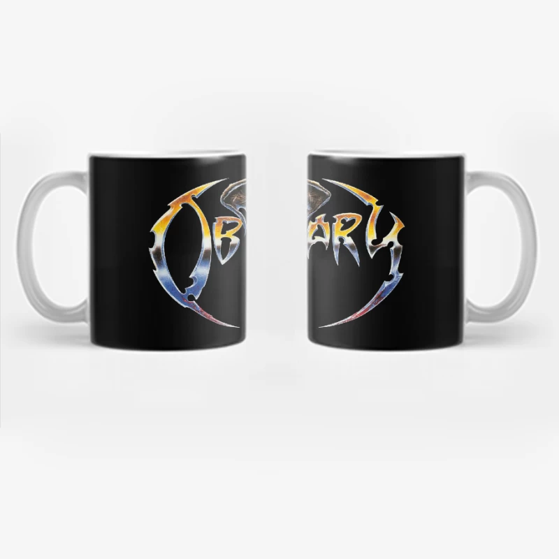 Obituary The End Complete Logo Coffee Mug