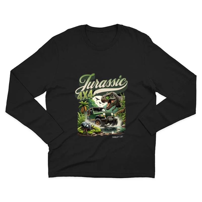 Expédition 4x4 Jurassique Homme Manches Longues T-Shirt