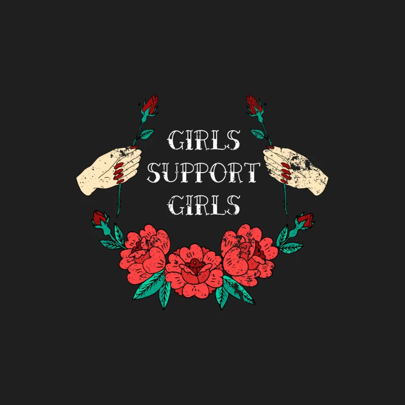 Solidarité Féminine avec Fleurs et Roses Homme Débardeur