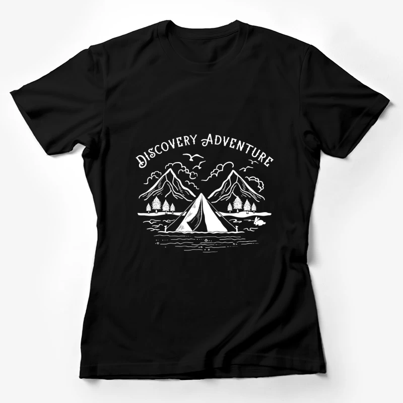 Entdeckungsabenteuer im Gebirge Damen T-Shirt