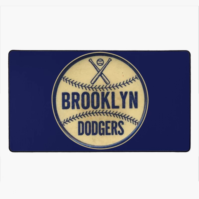 VINTAGE BROOKLYN DODGERS Desk Mat