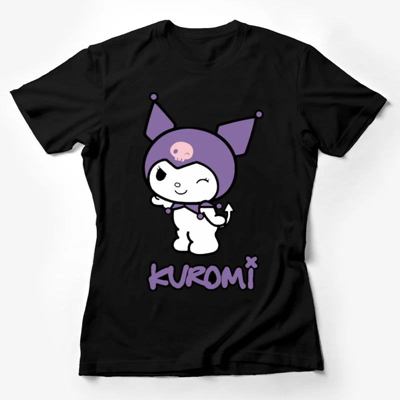 Kuromi Charakter Design Damen T-Shirt