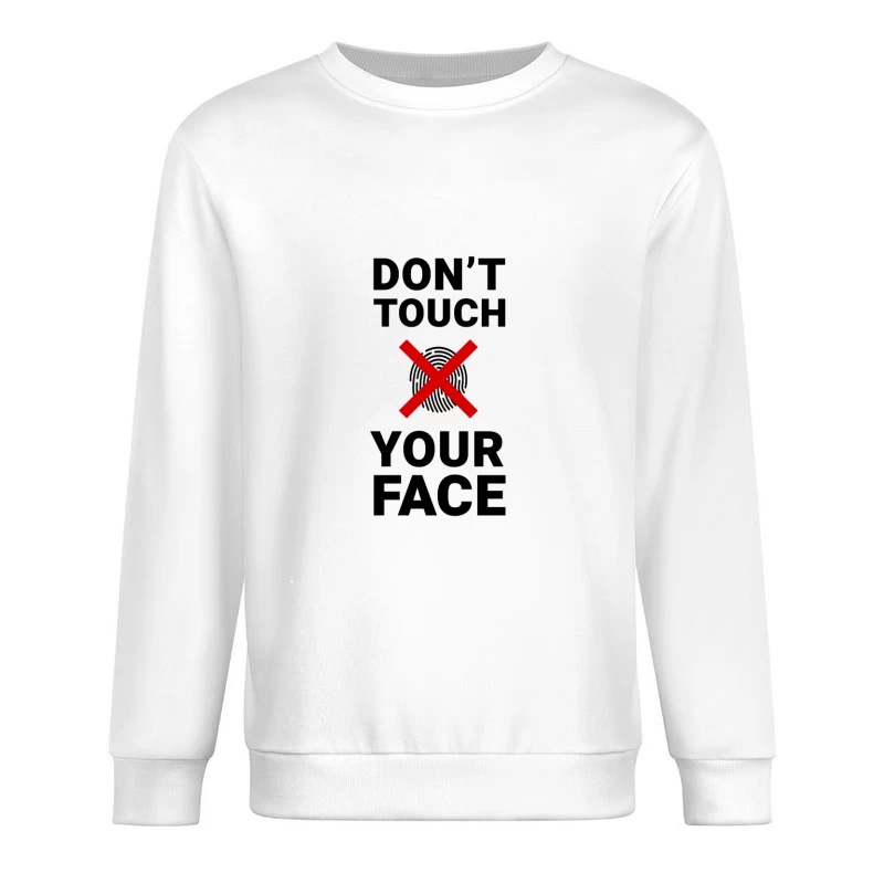 Symbole d'annulation rouge Homme Sweat-shirt à enfiler