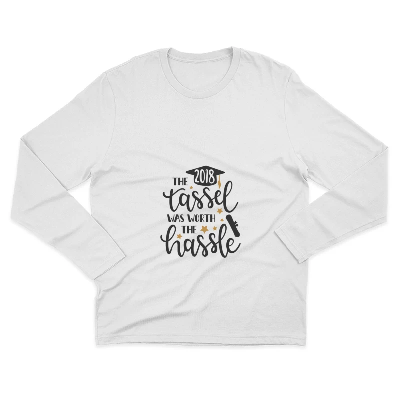 Citation de graduation 2018 Homme Manches Longues T-Shirt