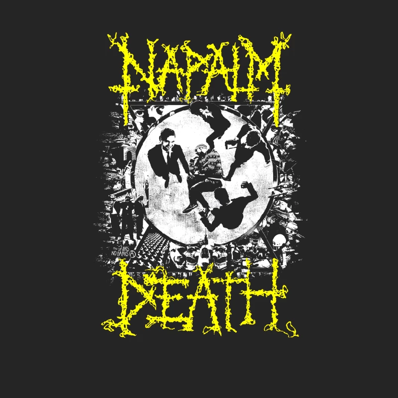 Napalm Death Utilitarian Male Pullover Sweatshirt