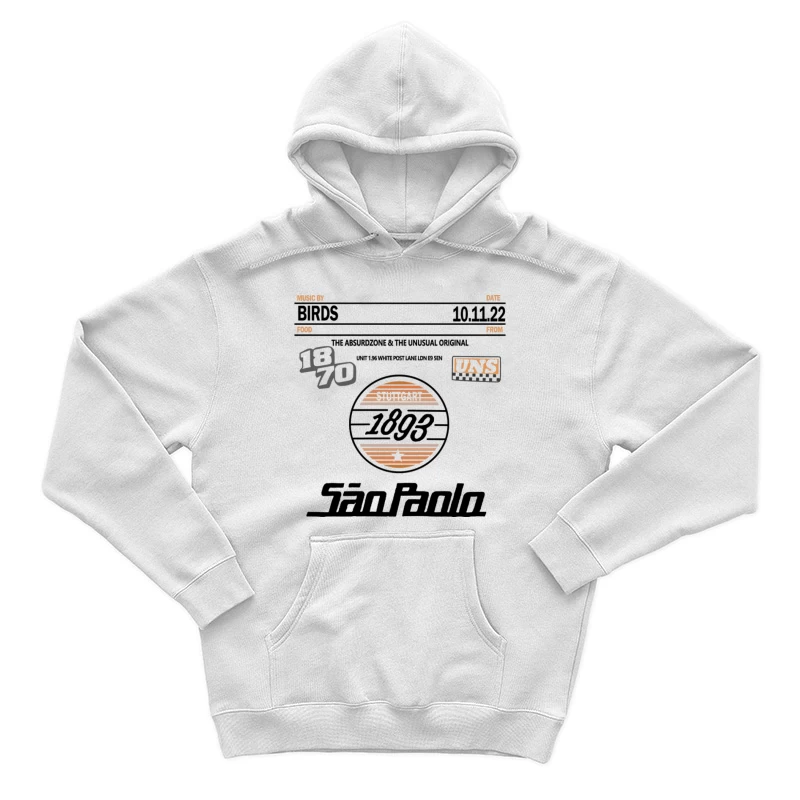 Fußball-Tribute-Stuttgart-Sãopaolo Herren Pullover Hoodie
