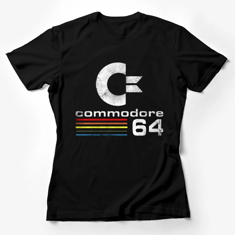 Commodore Retro Logo Female T-Shirt