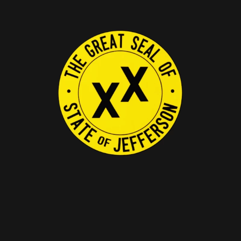 Great Seal of the State of Jefferson Male Long Sleeve T-Shirt