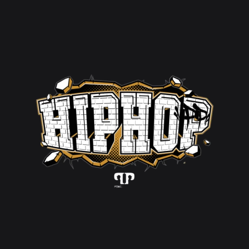 Hip Hop Graffiti-Design Damen Pullover Hoodie