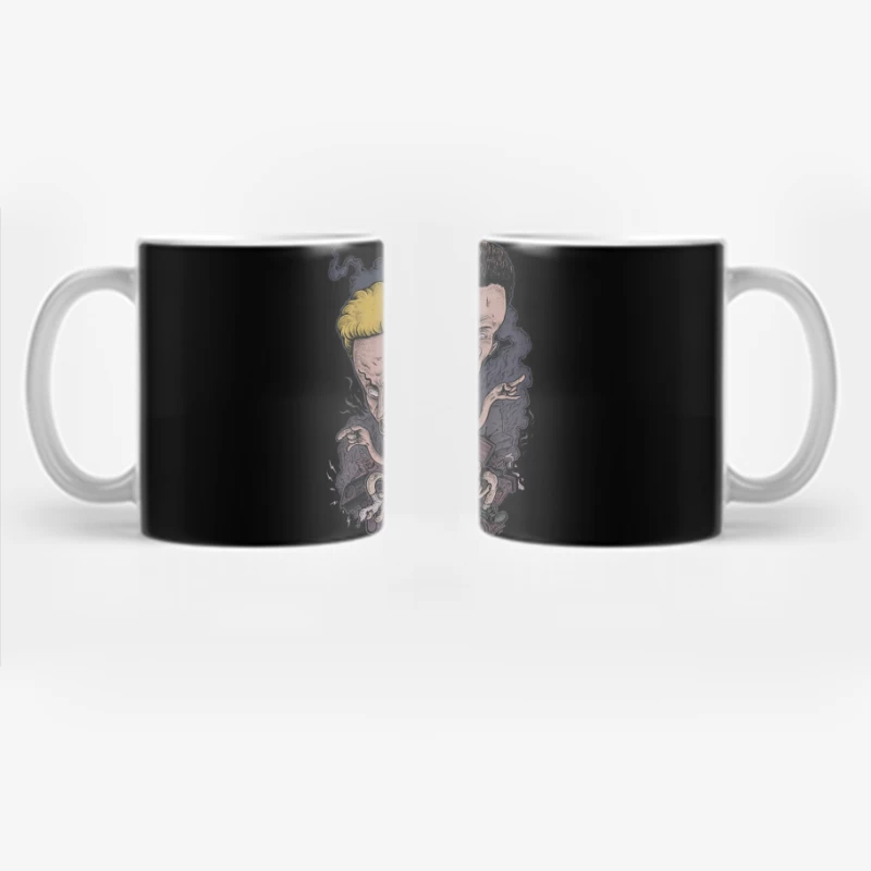 Beavis and Butt-Head Cartoon Art Coffee Mug