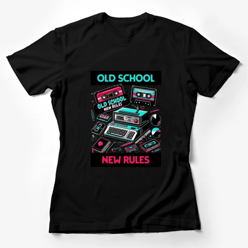 Retro-Technologie: Alte Schule, neue Regeln Damen T-Shirt