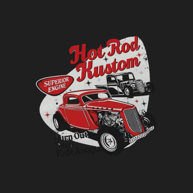 Hot Rod Kustom Design mit klassischem Auto Herren Tanktops
