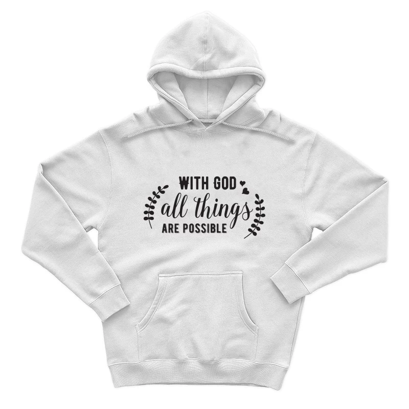 Possibilités infinies avec foi Homme Sweat à capuche
