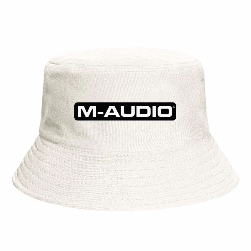 M-Audio Professional Audio Equipment Brand Logo Bucket Hat