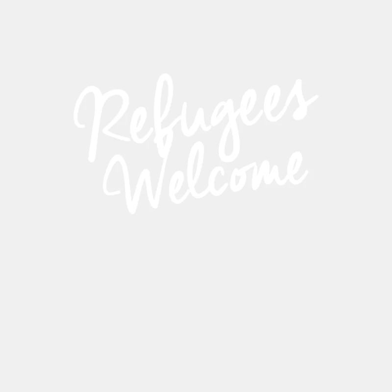 Refugees Welcome Male Tank Top