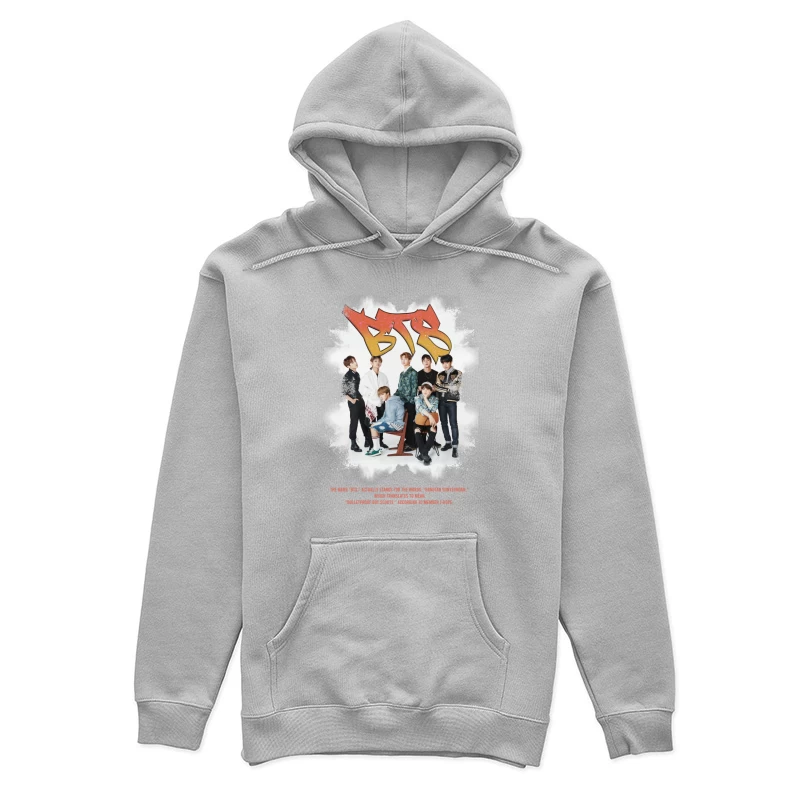 BTS: Popular K-Pop Boy Band from South Korea Female Pullover Hoodie