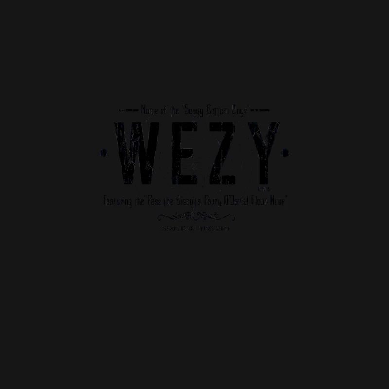 Radio Station WEZY Desk Mat