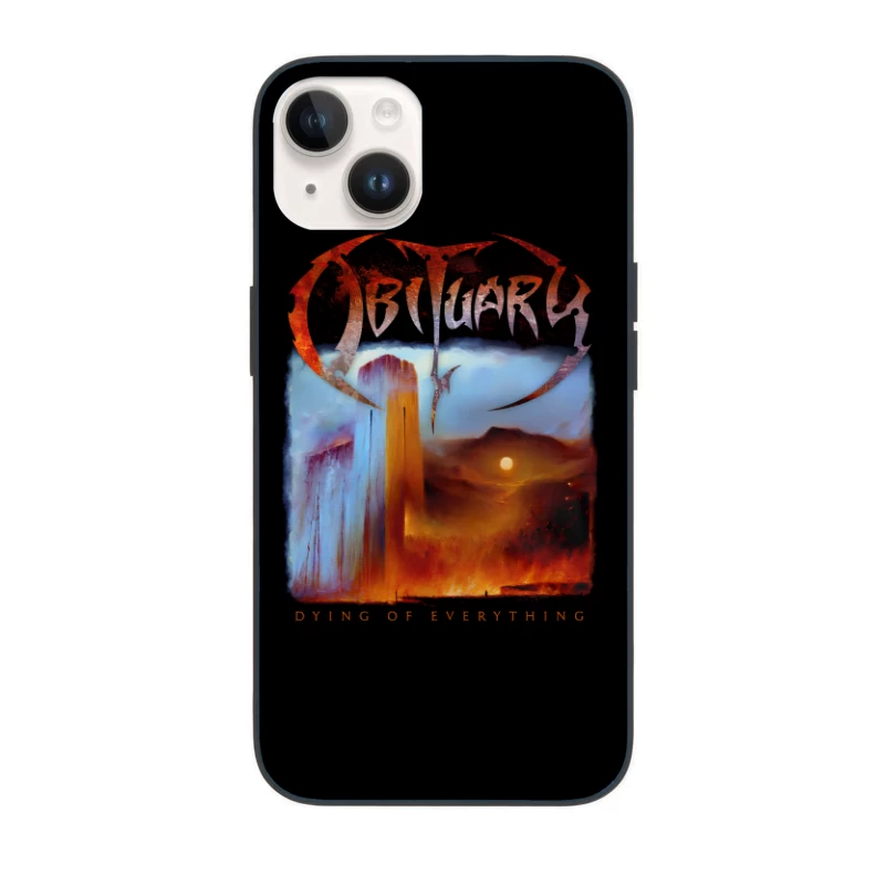 Obituary Dying of Everything iPhone Case