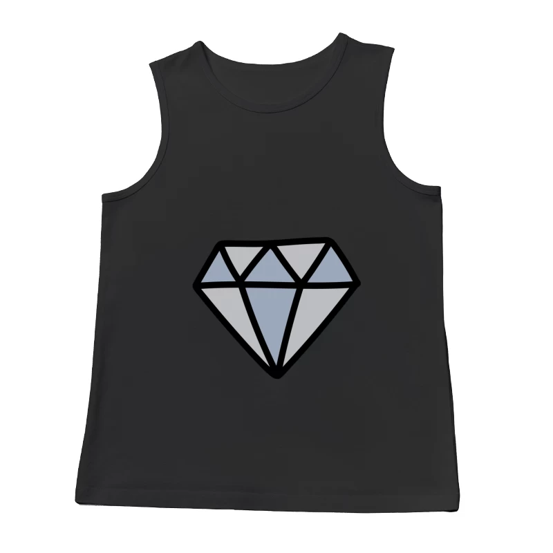Icône de diamant stylisée Homme Débardeur