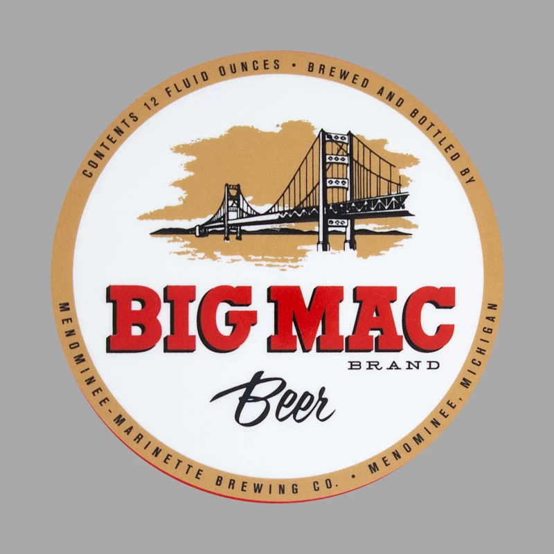 Big Mac Beer Male Pullover Hoodie