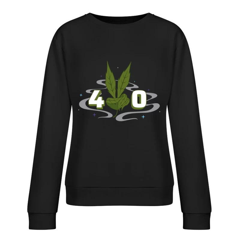 Cannabis Celebration: 420 Female Pullover Sweatshirt