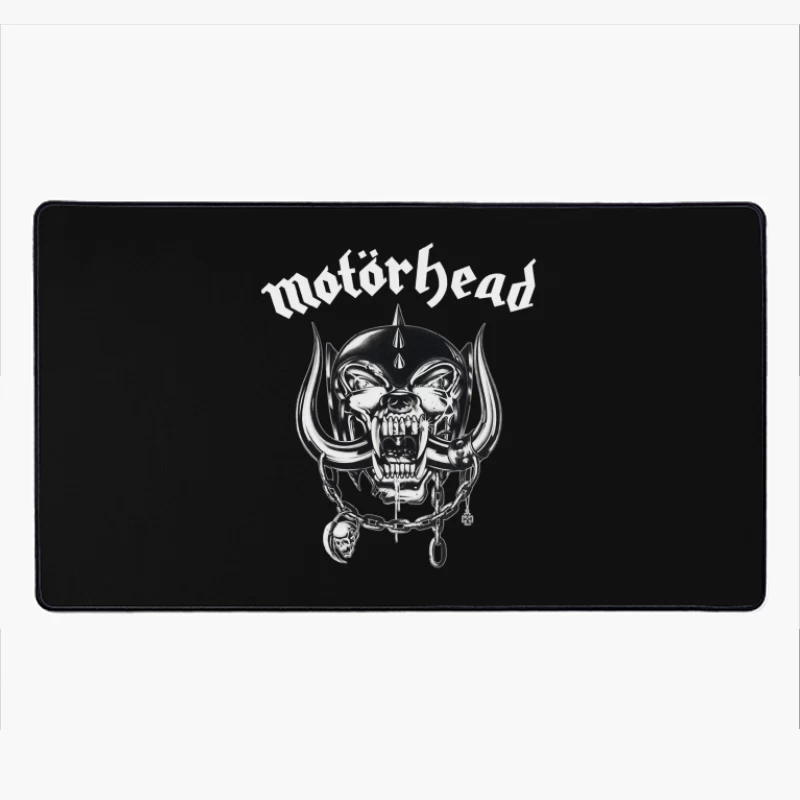 Motörhead Classic War Pig Metal Band Logo Desk Mat