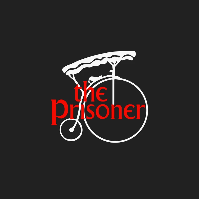 The Prisoner Number 6 Penny Farthing Bucket Hat