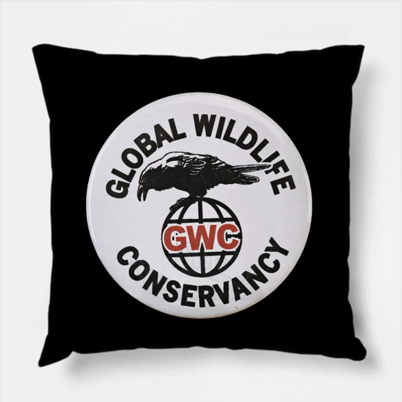 Global Wildlife Conservancy 2 Throw Pillow