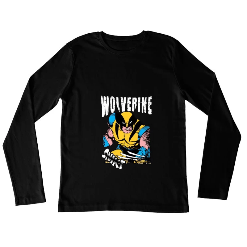 Comic Book Character - Wolverine Female Long Sleeve T-Shirt