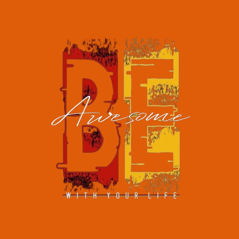 Be Awesome With Your Life Tapestry