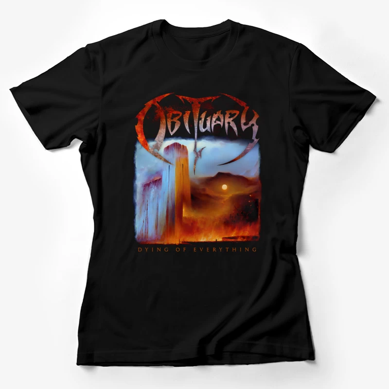 Obituary Dying of Everything Female T-Shirt