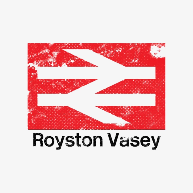 Royston Vasey Train Station Male Pullover Sweatshirt