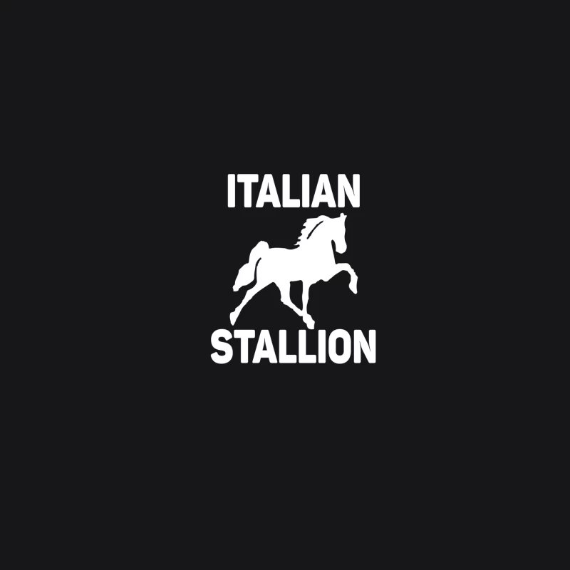 Logo du cheval italien Homme Sweat à capuche