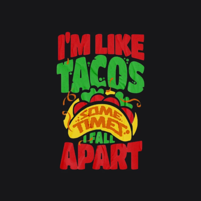 Citation Drôle sur les Tacos Femme Sweat à capuche