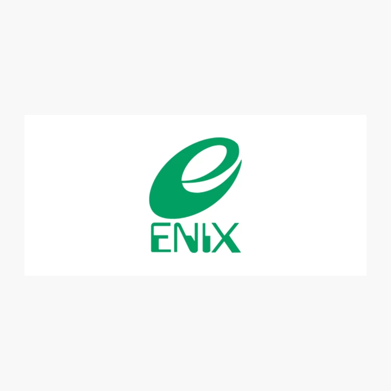 Green Stylized Enix Gaming Company Logo Coffee Mug