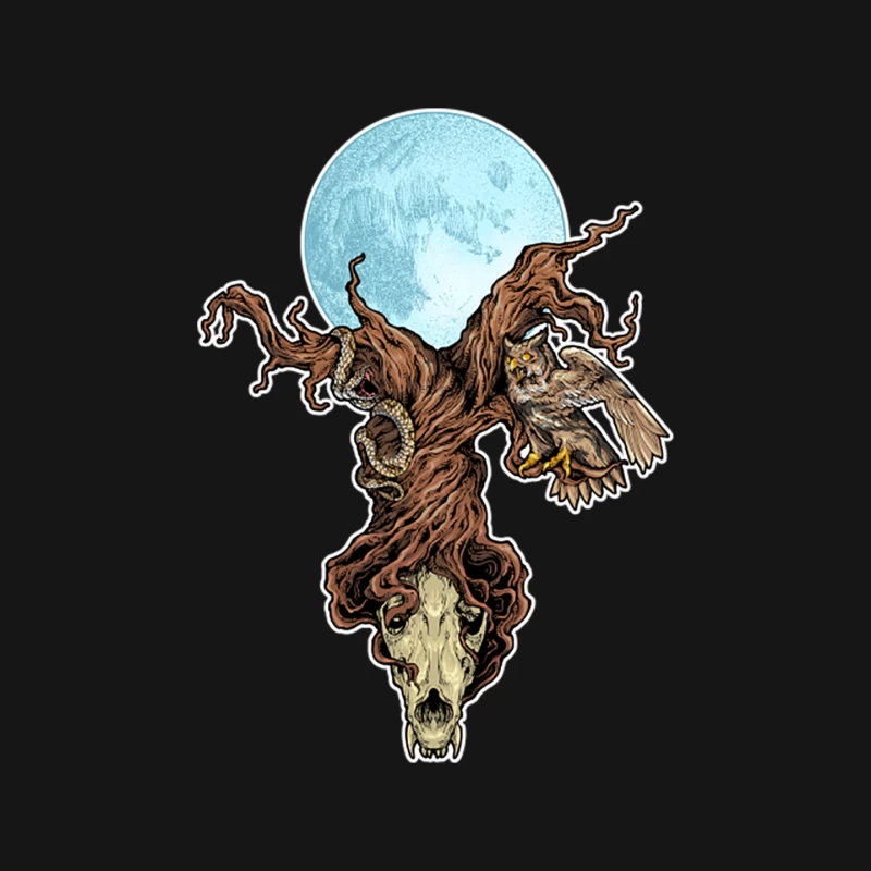 Autobiography of a Werewolf Hunter - Totem Tree Mouse Pad